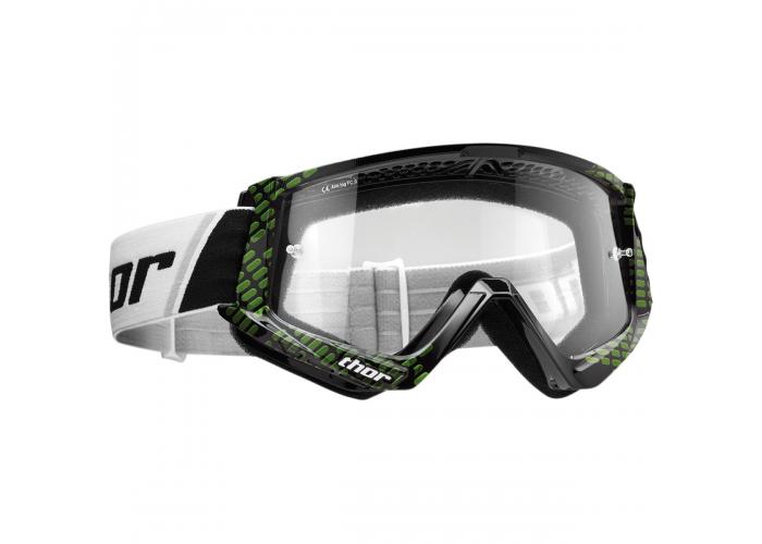 Ochelari Copii Atv/Cross Thor Combat Cap negru/verde